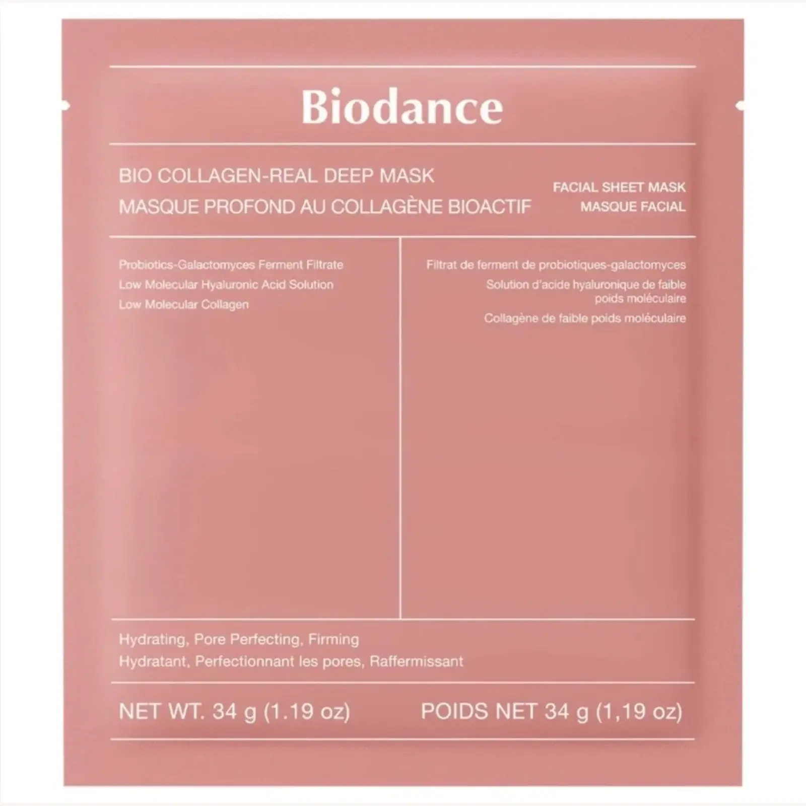 Biodance Bio-Collagen Real Deep Mask (Pink) 1ea