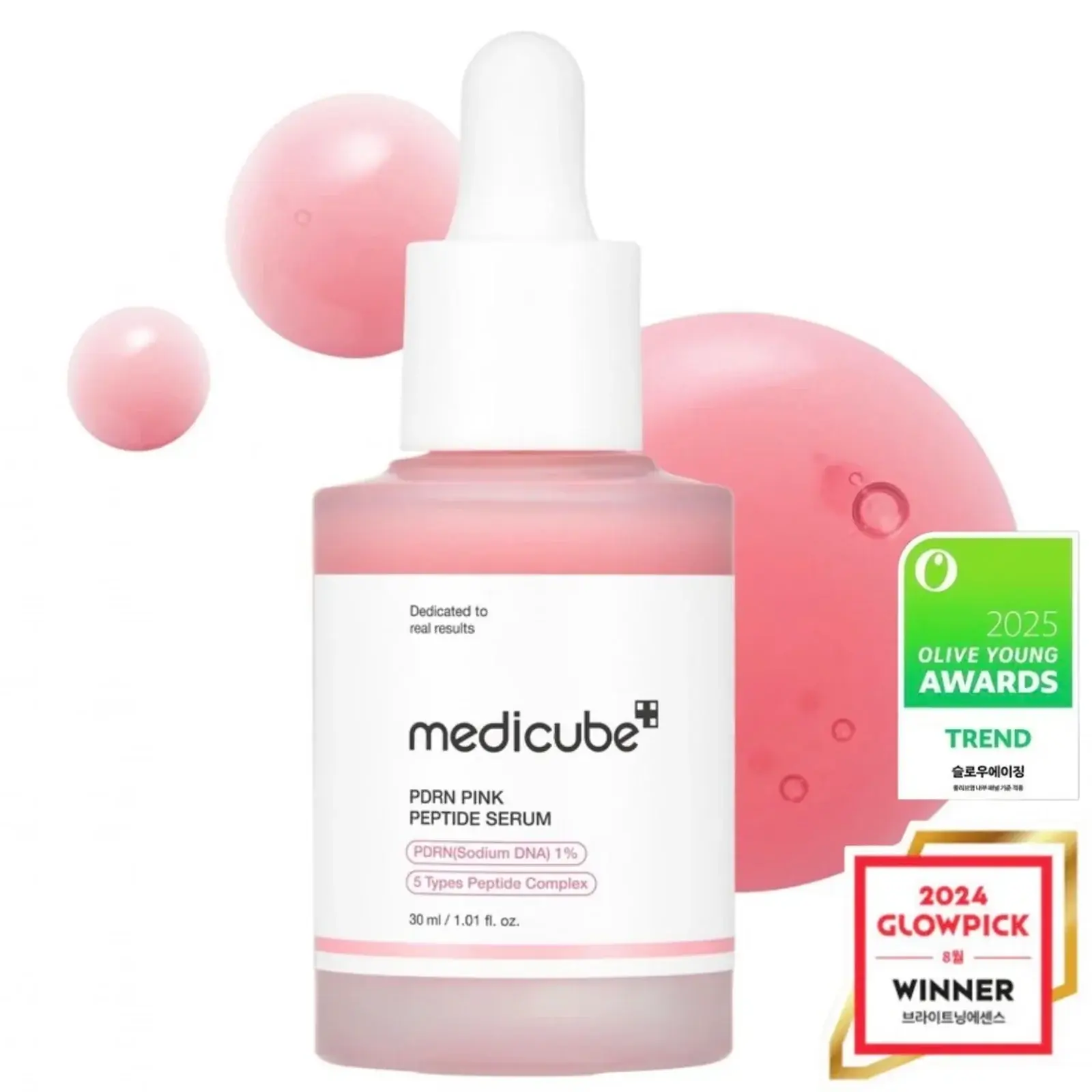 Medicube PDRN Pink Peptide Serum 30mL